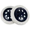 2Pcs Shopping Cart Wheels Shopping Cart Casters Trolley Casters