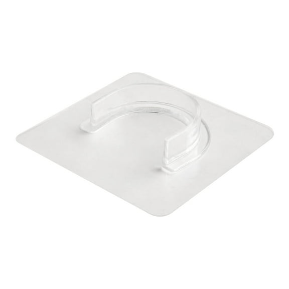 2Pcs Shower Curtain Rod Holder Wall Mounted Rod Bracket 7*7Cm Adjustable Grip Fit Most Rods Within The Diameter Of 1.5Cm-2.2Cm