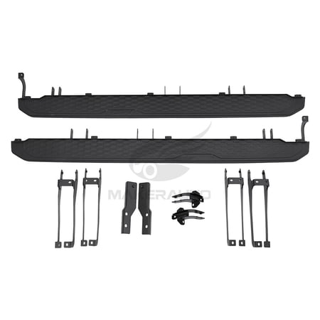 2Pcs Side Steps Running Boards for Honda CR-V 2023 2024 2025 2026 Black Nerf Bars