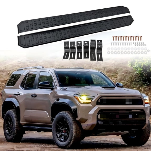 2Pcs Side Steps Running Boards for Toyota 4Runner N500 2025-2026 Side Steps