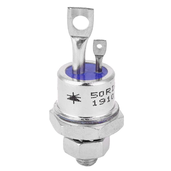 2Pcs Silicon Controlled Rectifier Screw Type Thyristor 50RIA120 SCR for Motor Control
