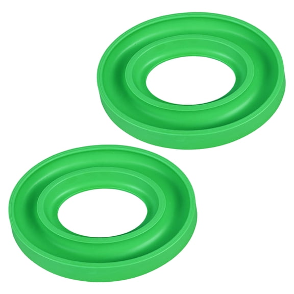 2Pcs Silicone Bobbin Holders Rings Sewing Thread Machine Bobbins Storage Case