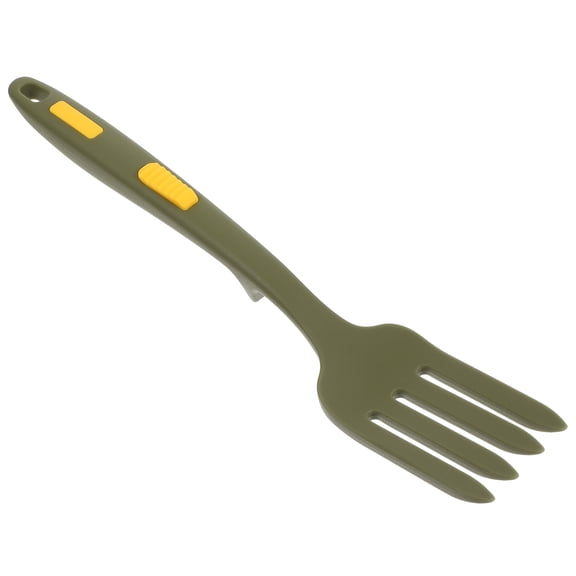2-Pack Silicone Pasta Forks with Handles, Kitchen Cooking Utensils for Household Use, and