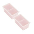 thumbnail image 1 of 2Pcs Silicone Freezer Tray With Lid Soup Freezer Container 2 Cup Extra Large Ice Cube Tray Makes 2 250Ml Portions Cubes For Freezing Soup Stews Sauces. Ice Cube Mold B, 1 of 6