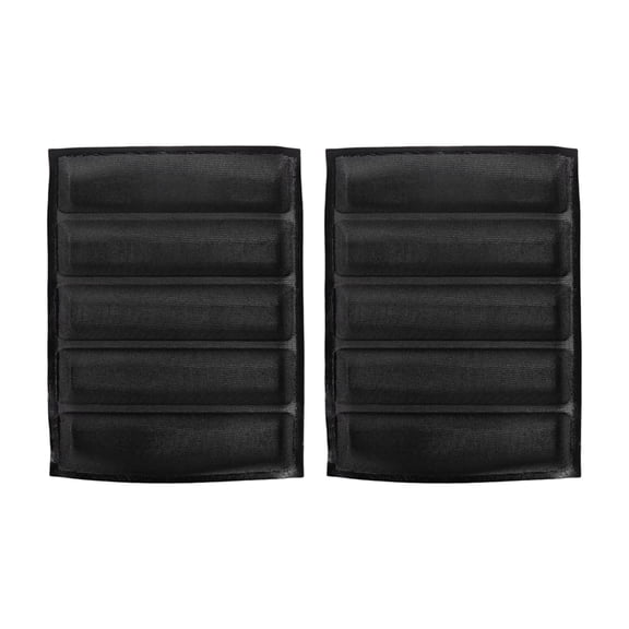 2Pcs Silicone Perforated Baking Forms Sandwich Mold French Bread Pan Food Mat 5 Loaf Non-Stick Liners