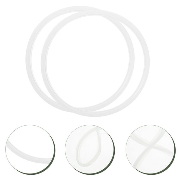 2Pcs Silicone Pot Rings Pressure Cooker Accessories Pressure Cooker Circles Pressure Cooker Rings