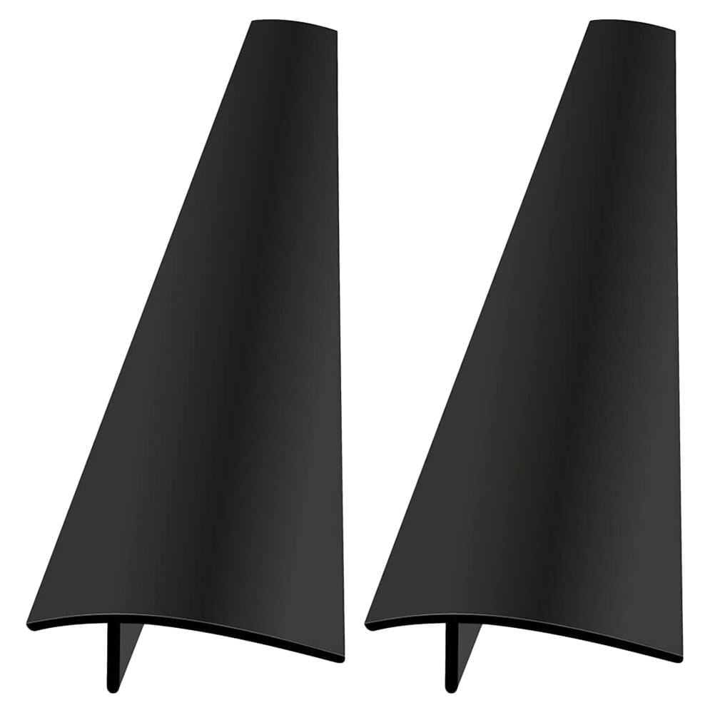 2pcs Kitchen Silicone Stove Counter Gap Filler Cover Oven Guard Spill Seal Slit