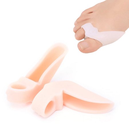 2Pcs Silicone Toe Thumb Bunion Separator Health Protector For Hallux Valgus Feet