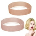 thumbnail image 1 of 2Pcs Silicone Wig Grip Band Adjustable Wig Headband for Women Comfort Head Hair Band Extra Hold Wig Gripper Non-slip Wig Bands Elastic Wig Fix Cap (Dark brown, light brown), 1 of 5