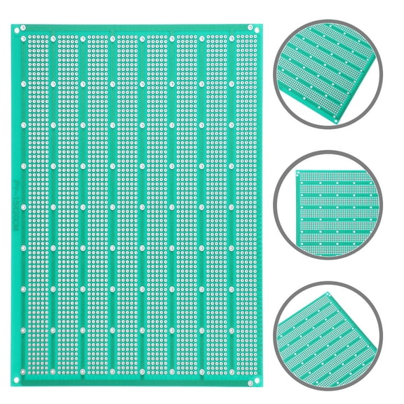 2Pcs Single Sided Circuit Board for Electrical Experiments with Universal Copper Pcb Material
