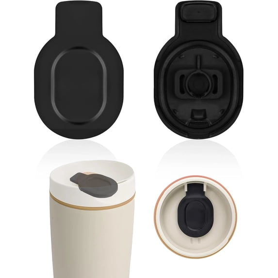 2Pcs Slider Replacement Stopper for Smoothsip Slider 12Oz 20Oz 24Oz, Silic