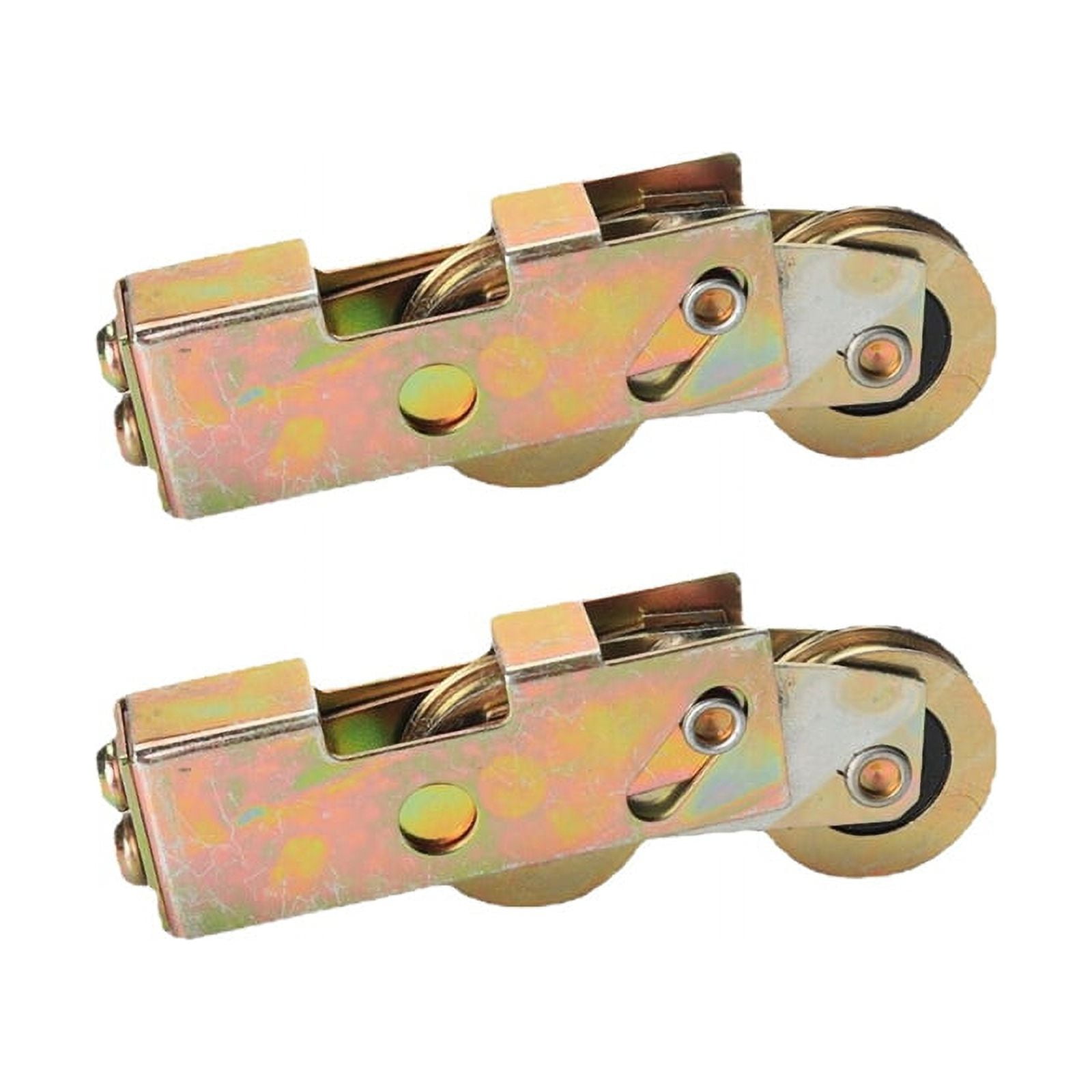 2Pcs Sliding Patio Door Rollers,Ball Wheel Bearing Rear Adjustable Sliding Door Wheel