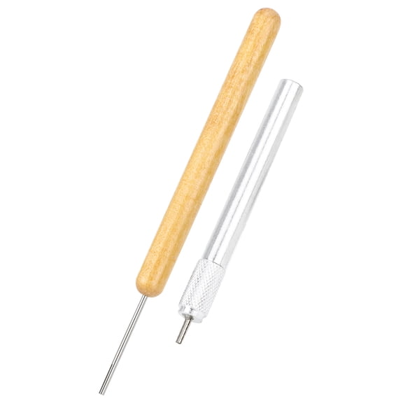 2Pcs Slotted Tool Stainless Steel DIY Hand Made Craft Paper Quilling Accessories,DIY Hand Made Craft Tool,Slotted Tool