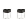 2Pcs Small Clip Dispenser with Magnetic Top, Magnetic Paper Clip Holder ...