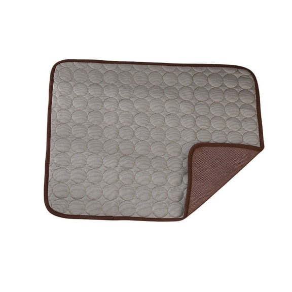 2Pcs Small Cooling Mat for Pets & Kids - Self-Cooling Pad with Water Absorption Technology | Portable, Washable & Safe for Dogs, Cats & Humans 15.7"