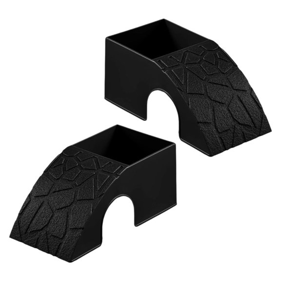 2Pcs Small Hideouts Cave House for Terrarium Decoration Resting Tunnel