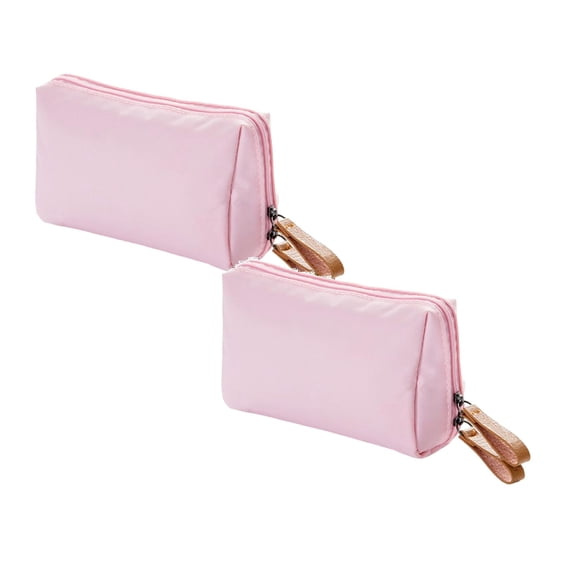 2Pcs Small Makeup Bag For Purse Travel Makeup Pouch Mini Cosmetic Bag For Women Girls Home Textile Storage