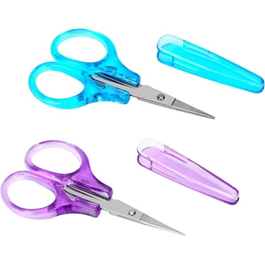 Craft CountyStainless Steel Safety Scissors with Ruler Etched on Blade ...