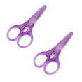 thumbnail image 1 of 2Pcs Small Stainless Steel Sharp Scissors Fine Detail Craft Scissors Metal Paper Cutting Scissors Mini Sewing Scissors Straight Fine Tip Scissors With Protective Cover Black, 1 of 5