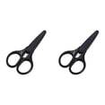 thumbnail image 1 of 2Pcs Small Stainless Steel Sharp Scissors Fine Detail Craft Scissors Metal Paper Cutting Scissors Mini Sewing Scissors Straight Fine Tip Scissors With Protective Cover, 1 of 6