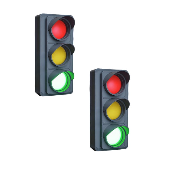 2Pcs Social Signal Traffic Light Desk And Wall Do Not Disturb Indicator For Home Room Or Shared Space USB Powered Stoplight For Work Study And Streaming Activities Night Lights