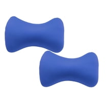 2Pcs Soft Mini Bone Type Headrest Roll Pillow Backrest Pillow Suitable For Travel Plane Car Sofa Bed 38Cm×20Cm Pillow Case