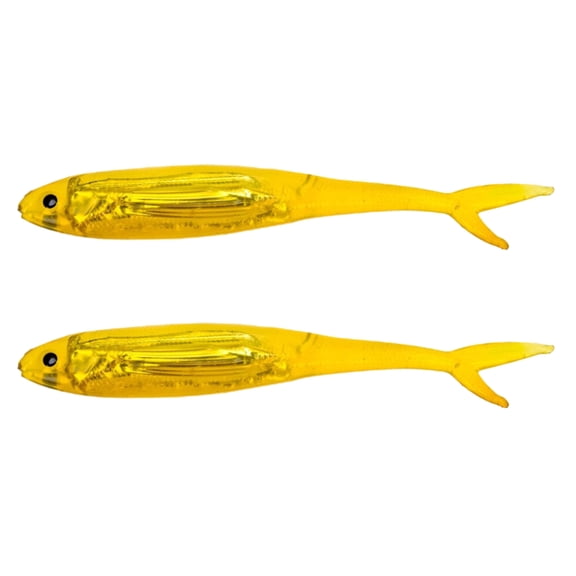 2Pcs Soft Plastic Swimbaits Paddle Tail Shad Lure Soft Bass Shad Bait Shad Minnow Paddle Tail Swim Bait for Bass Trout Walleye Crappie 31g/5inch