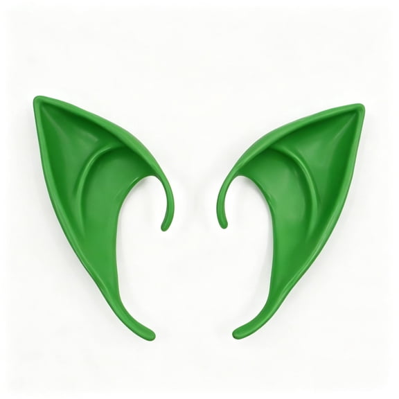 2Pcs Soft Pointed Ears Elven Masquerade Ears Makeup Cosplay Renaissance Costume Accessory