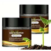 2Pcs Soil Activator, Organic Soil Activators and Plant Fertilizers Enhance Growth for Vegetables & All Plants