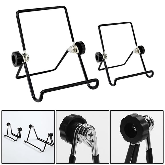 2Pcs Solar Panel Stand Foldable Mounting Bracket Adjustable Supporter Holder for Home Outdoor