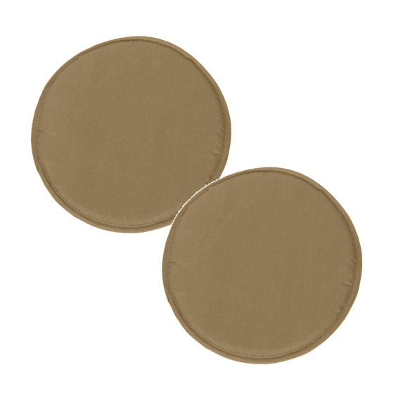 2Pcs Solid Color Sanding Thickened Dining Chair Pad Office Computer Chair Pad Student Fart Mat Tatami Seat Cushion Cushion