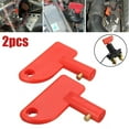 thumbnail image 1 of 2Pcs Spare Key for Battery Disconnect Switch, Isolator Cut Off Power Kill Master Battery Switch for Car Van Boats Red, 1 of 11