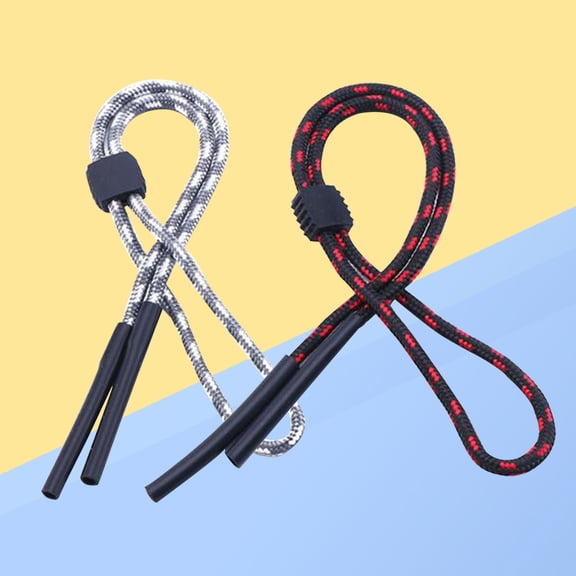 2Pcs Spectacle Sun Glasses Cords Cotton Material for Outdoor Activities and Travel Use
