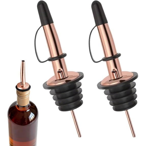 2Pcs Speed Pourers Oil Pourer Bottle Pourers For Spirits Stainless ...