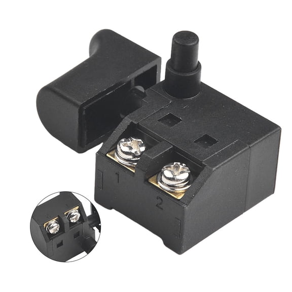 2Pcs Speed Regulating Switch 250V Trigger Button Switch For Electric Drill Planer Cutting Machine Marble Machine Power Tools Fangkenuo