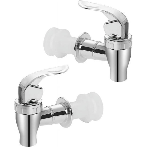 2Pcs Spigot for Beverage Dispenser, Beverage Dispenser Spigot Replacement Spout for Drink Dispenser for Parties, Glass Beverage Dispenser, Iced Beverage Dispensers, Plastic Drink Dispenser