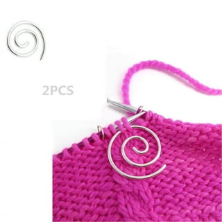 1Set Twist Curved Hand Knit Knitting Needles U-shaped Cable Needle Stitch  Marker