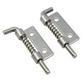 2Pcs Spring Loaded Latches Security Bolt Latch Tone Door Cabinet Hinges ...