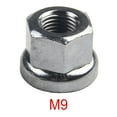 thumbnail image 1 of 2Pcs Stainless Steel Bike / Cycle Wheel Axle Track Nuts Sizes M9/M10, 1 of 5