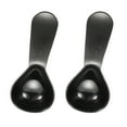 thumbnail image 1 of 2Pcs Stainless Steel Coffee Scoop, 30ml Short Handle Measuring Spoon for Ground Coffee Tea Sugar, Black, 1 of 5