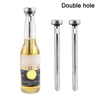 Vinetto Stainless Steel Beer Chiller Sticks (Set of 3) & Bottle Opener –  Wine, Water, Beverage Cooling Sticks for Bar, Party & Camping – Instantly