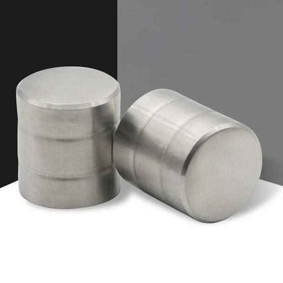 2Pcs Stainless Steel Glass Door Knobs Bathroom Shower Cabinet Handles with Screw Home Hardware