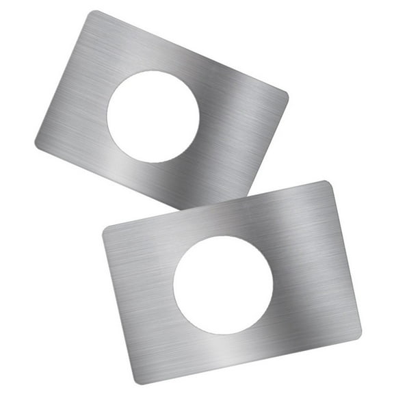 2Pcs Stainless Steel Hinge Repair Plate For Cabinet Furniture Hinges Mounting Tool Cupboard Door Fixing Screws Hardware