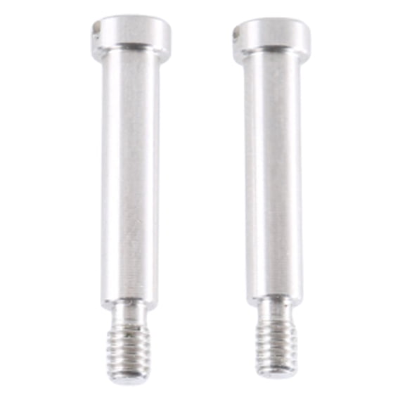 2Pcs Stainless Steel Screws Turntable Cartridge Mounting Central Shaft Screws 4mm For Turntable Repair Accessories