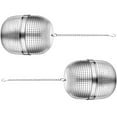 thumbnail image 1 of CIMAXIC 2Pcs Hanging Design Tea Strainer for Tea Lovers High Temperature Use, 1 of 6