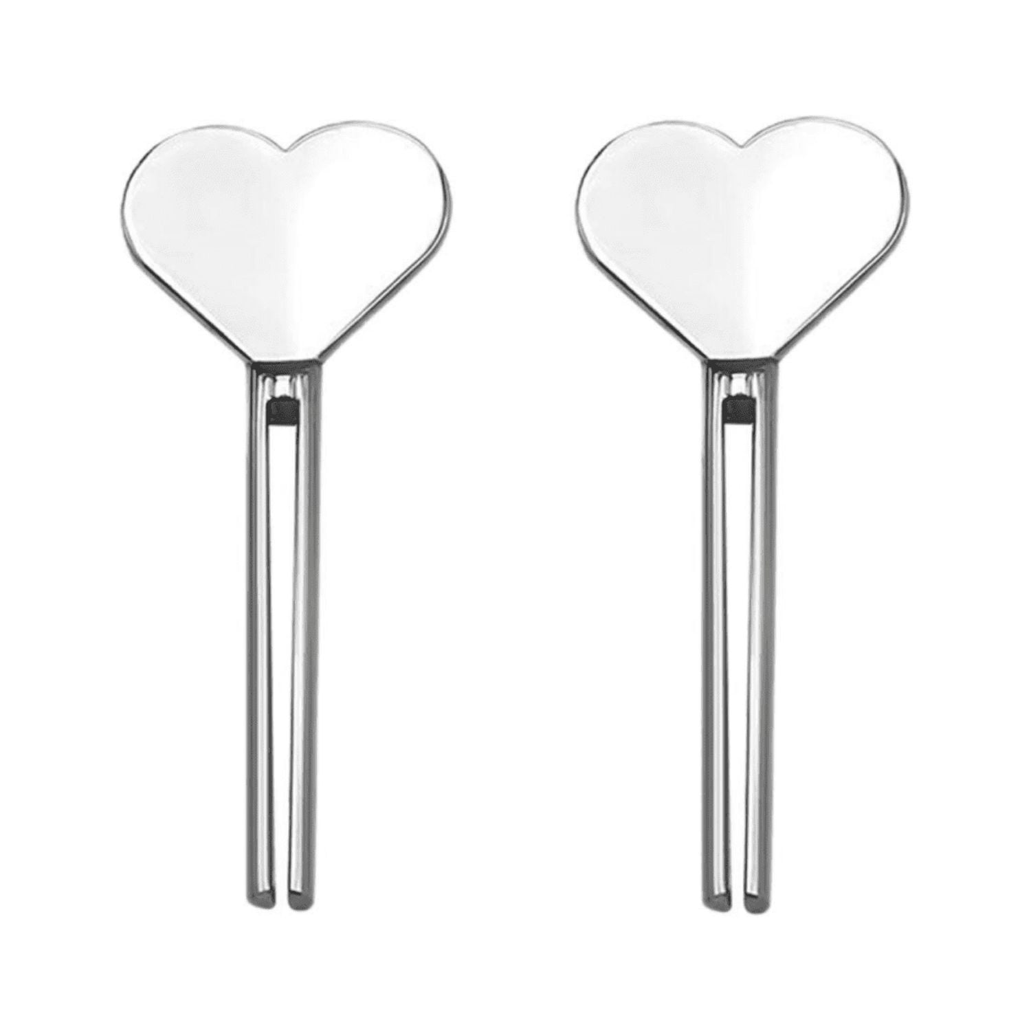 2Pcs Stainless Steel Toothpaste Squeezer Key Cream Tube Squeezing
