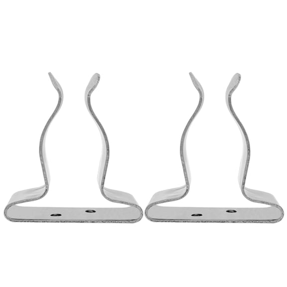 2Pcs Stainsless Steels Boat Hook Holder Clip Tube Holder Marine Spring Clip Hook