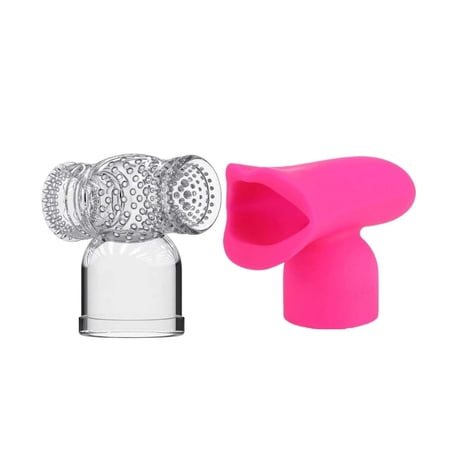 2Pcs Standar Humming-Bird HITACHI Magic Wand Attachments Massage Accessories Soft Material Inner DIA 2"