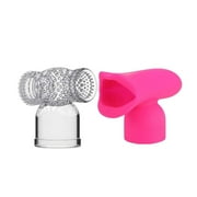 2Pcs Standar Humming-Bird HITACHI Magic Wand Attachments Massage Accessories Soft Material Inner DIA 2