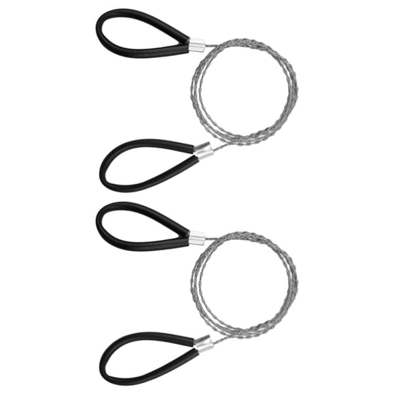 2Pcs Steel Wire Handsaw Manual Cutting Tool For Plastic Metal Portable Multi Purpose Outdoor Gardening